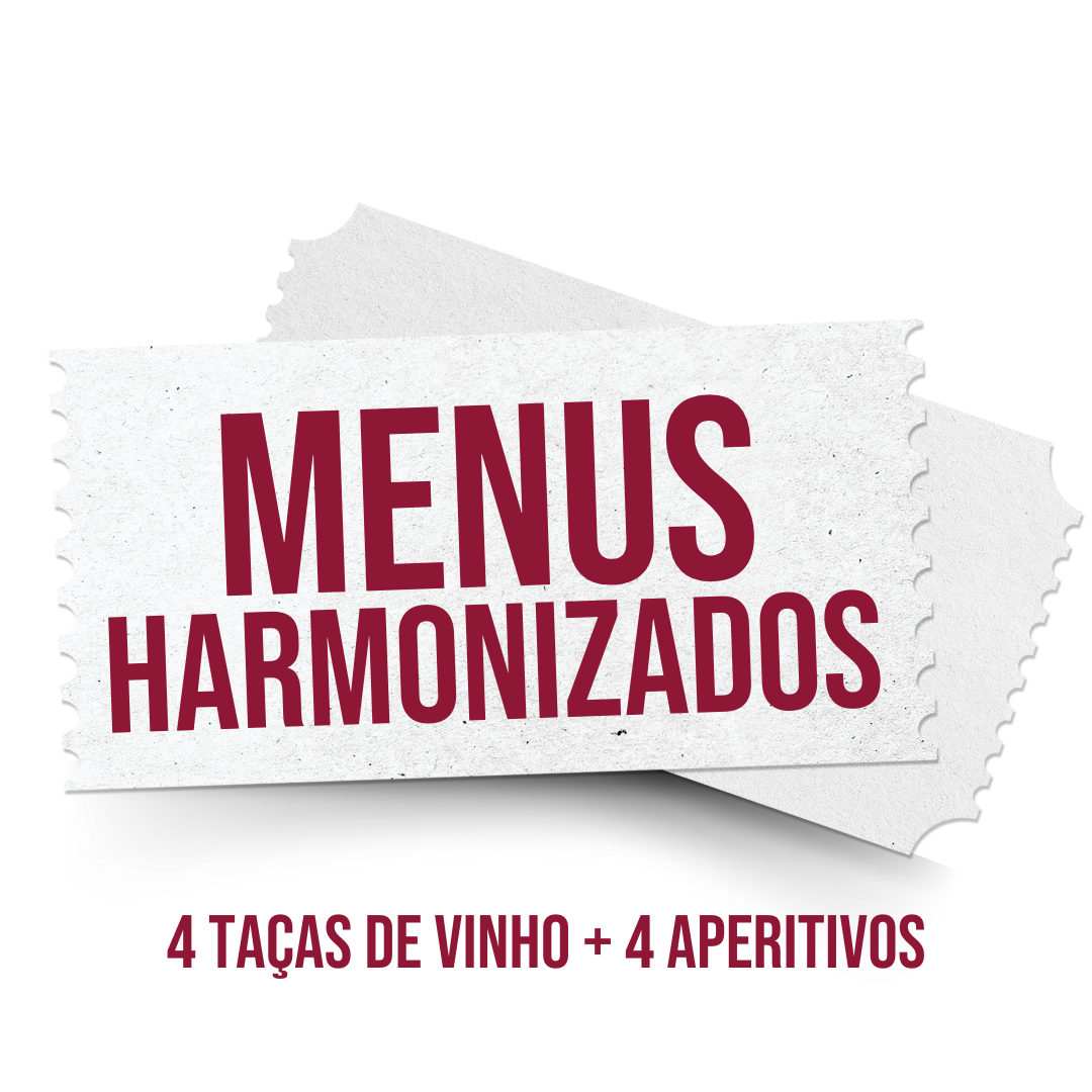 Menu Harmonizado - Jantar
